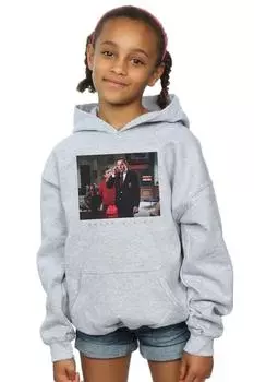 Толстовка с фотографией Брюса и Дика из сериала Бэтмен DC Comics, серый