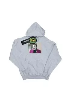 Толстовка с фотографией Джокера из сериала Бэтмен DC Comics, серый