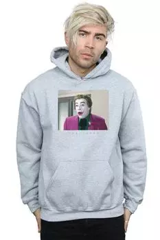 Толстовка с фотографией Джокера из сериала Бэтмен DC Comics, серый