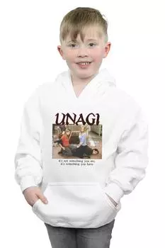 Толстовка с фотографией Унаги Friends, белый