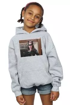 Толстовка с фотографией «Женщина-кошка» из сериала «Бэтмен» DC Comics, серый