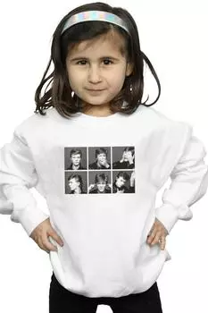 Толстовка с фотоколлажем David Bowie, белый