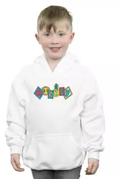 Толстовка с фруктами и блоками Микки Мауса Disney, белый