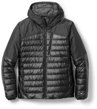 Толстовка с гелием на пуху - Мужская Outdoor Research, черный