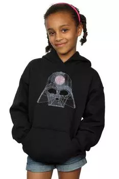 Толстовка с геометрическим рисунком Дарта Вейдера Star Wars, черный