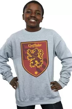 Толстовка с гербом Гриффиндора на плоской подошве Harry Potter, серый