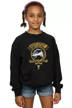 Толстовка с гербом «Хаффлпафф» Harry Potter, черный