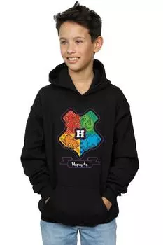 Толстовка с гербом Хогвартса Harry Potter, черный
