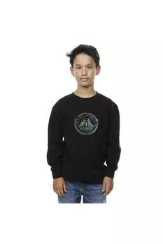 Толстовка с гербом Magna Crest Batman City Of Gotham DC Comics, черный