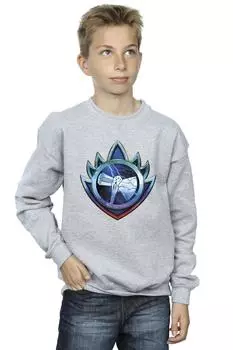 Толстовка с гербом Thor Love And Thunder Stormbreaker Marvel, серый