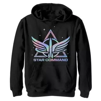 Толстовка с голографическим логотипом Star Command для мальчиков 8–20 лет Disney/Pixar's Lightyear Licensed Character