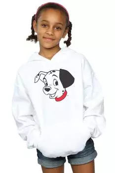 Толстовка с головой 101 далматинца Disney, белый