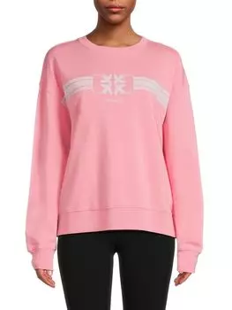 Толстовка с графическим логотипом Abetone Pinko, розовый