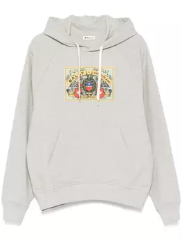 Толстовка с графическим принтом Bally, серый