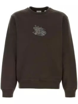 Толстовка с графическим принтом Burberry, коричневый
