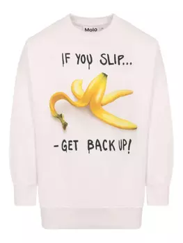 Толстовка с графическим принтом Molo, белый