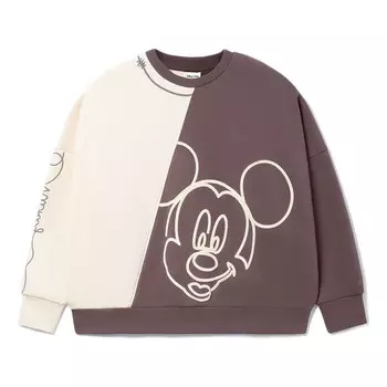 Толстовка с графическим принтом Tops x Disney Color Block Li-Ning, бежевый