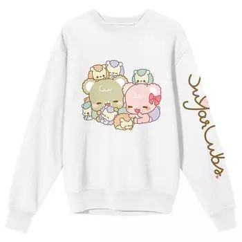 Толстовка с графическим рисунком Sugar Cubs Family Group Shot для юниоров Licensed Character, белый
