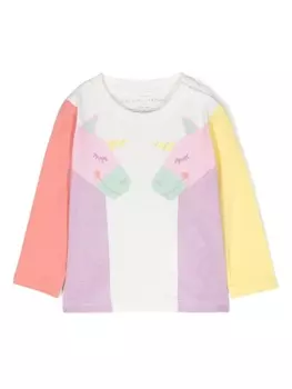 Толстовка с графичным принтом Stella McCartney Kids, белый