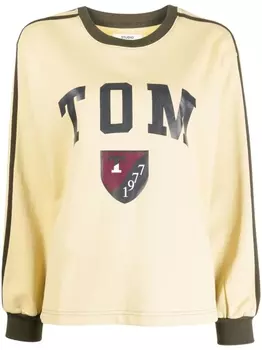 Толстовка с графичным принтом STUDIO TOMBOY, желтый