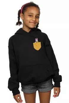 Толстовка с искусственным карманом Daisy Duck Disney, черный