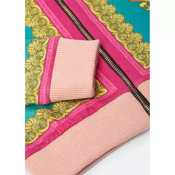 Толстовка с изображением богини барокко Versace, мультиколор