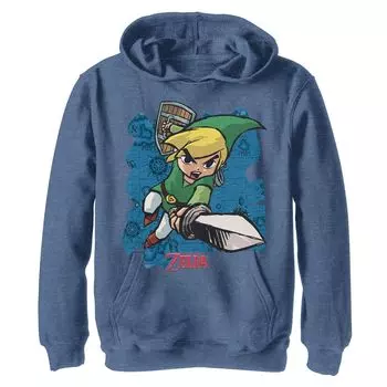 Толстовка с изображением героев мультфильмов The Legend Of Zelda для мальчиков 8–20 лет Licensed Character
