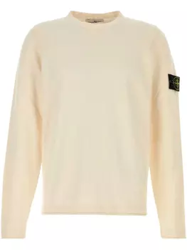 Толстовка с изображением компаса Stone Island, белый