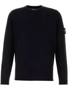 Толстовка с изображением компаса Stone Island, синий