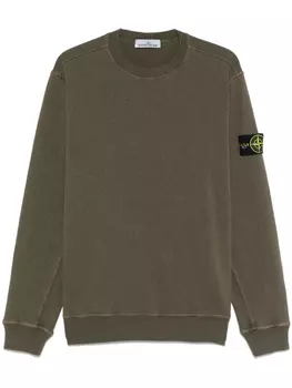 Толстовка с изображением компаса Stone Island, зеленый