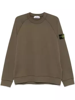 Толстовка с изображением компаса Stone Island, зеленый