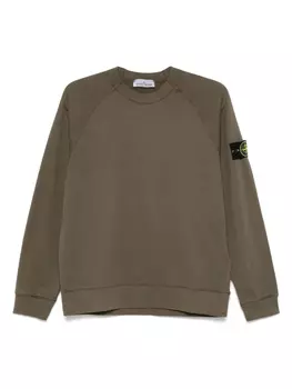Толстовка с изображением компаса Stone Island, зеленый