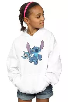 Толстовка с изображением Лило и Стич Disney, белый