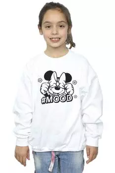 Толстовка с изображением Минни Маус Disney, белый