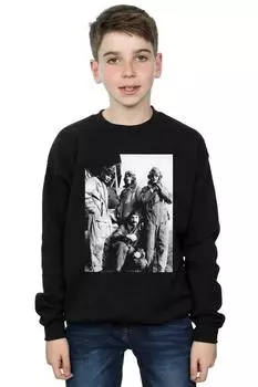 Толстовка с изображением самолета Pink Floyd, черный