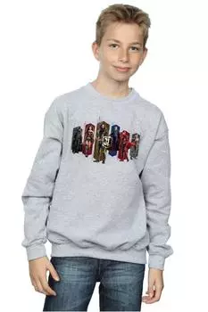 Толстовка с изображением шестиугольников из фильма «Лига справедливости» DC Comics, серый