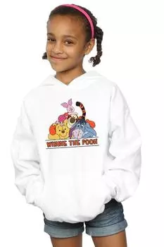 Толстовка с изображением Винни-Пуха Disney, белый