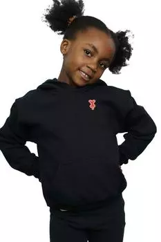 Толстовка с изображением Винни-Пуха и тигра на груди Disney, черный