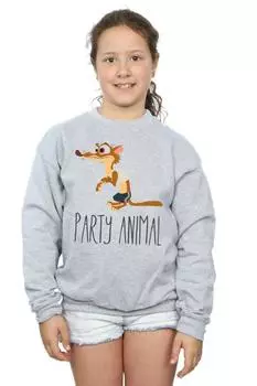 Толстовка с изображением животных Zootropolis Party Disney, серый