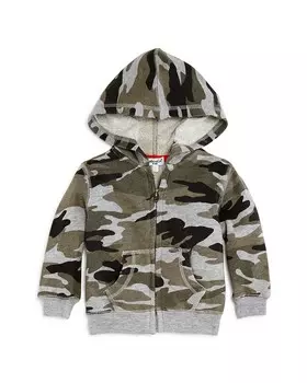 Толстовка с камуфляжным принтом Splendid для мальчиков – для малышей, зеленый