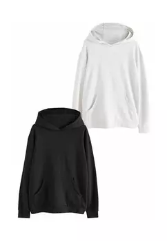 Толстовка с капюшоном 2 PACK- REGULAR FIT THE SET, черный