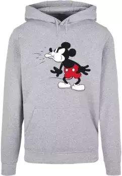 Толстовка с капюшоном ABSOLUTE CULT "ABSOLUTE CULT Men's Mickey Mouse - Tongue Hoody", серый