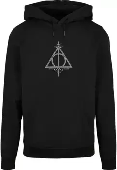 Толстовка с капюшоном ABSOLUTE CULT "Мужская толстовка ABSOLUTE CULT Harry Potter - Death Hallows Basic Hoody", черный