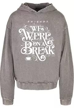 Толстовка с капюшоном ABSOLUTE CULT Sweatshirt Friends - On A Break, серый