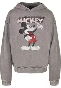 Толстовка с капюшоном ABSOLUTE CULT Sweatshirt Mickey Mouse - Presents, серый