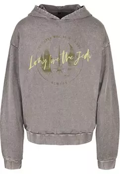 Толстовка с капюшоном ABSOLUTE CULT Sweatshirt Star Wars - Obi Wan, серый