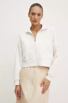 Толстовка с капюшоном adidas Originals, бежевый