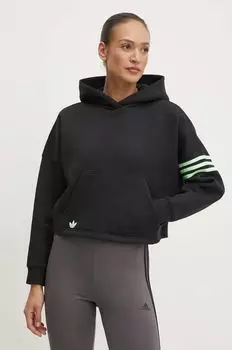 Толстовка с капюшоном adidas Originals, черный