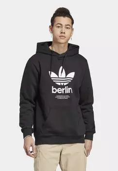 Толстовка с капюшоном adidas Originals, черный