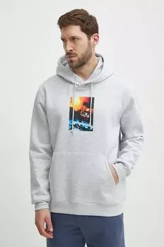 Толстовка с капюшоном adidas Originals, серый